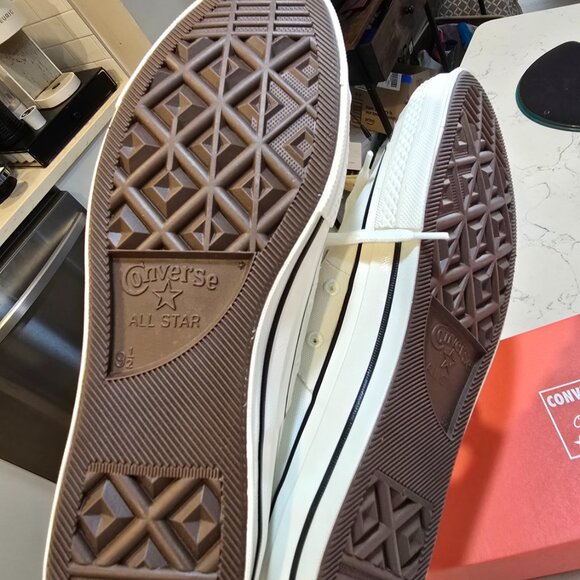 Converse Chuck 70 Mule Beige White Mens Slip On Casual Shoes 172592C SIZE 9.5 - Picture 7 of 12